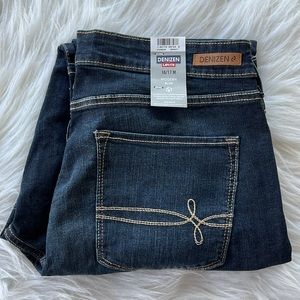 Levi’s Denizen Blue Jean Dark Wash Modern Slim Women’s Size 16/17 NEW WITH TAGS